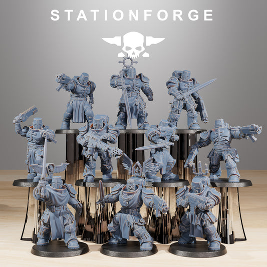 Socratis Zealots | Socratis Knights (10) - MKX Prime Brothers - Stationforge - 3d Printed Mini Marines