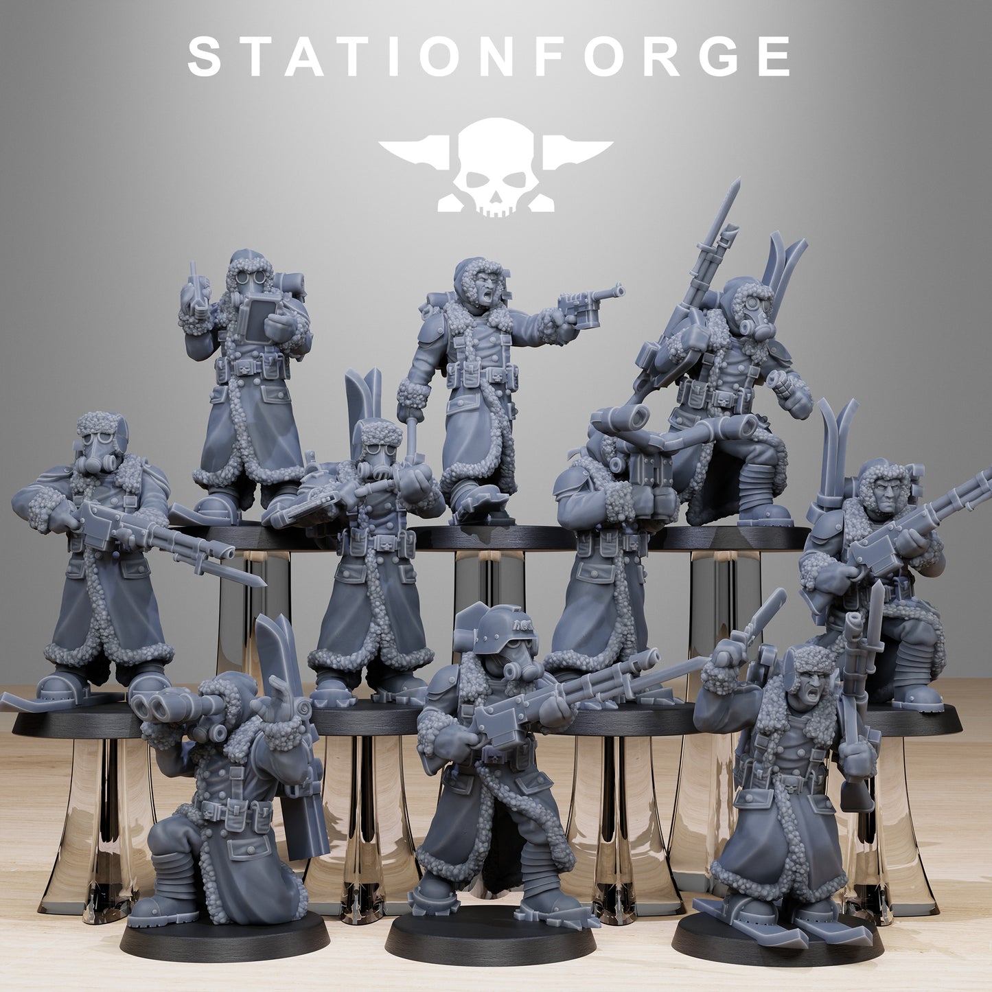 Grimguard Frostwatch Skiers 10) | Empire Guard - Human Defense Force - Stationforge