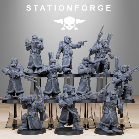 Grimguard Frostwatch Skiers 10) | Empire Guard - Human Defense Force - Stationforge
