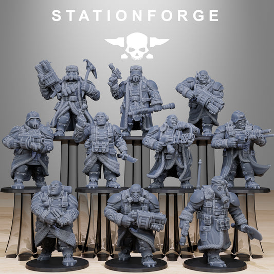Grimguard Frostwatch Mutants (10) | Empire Guard - Human Defense Force - Stationforge