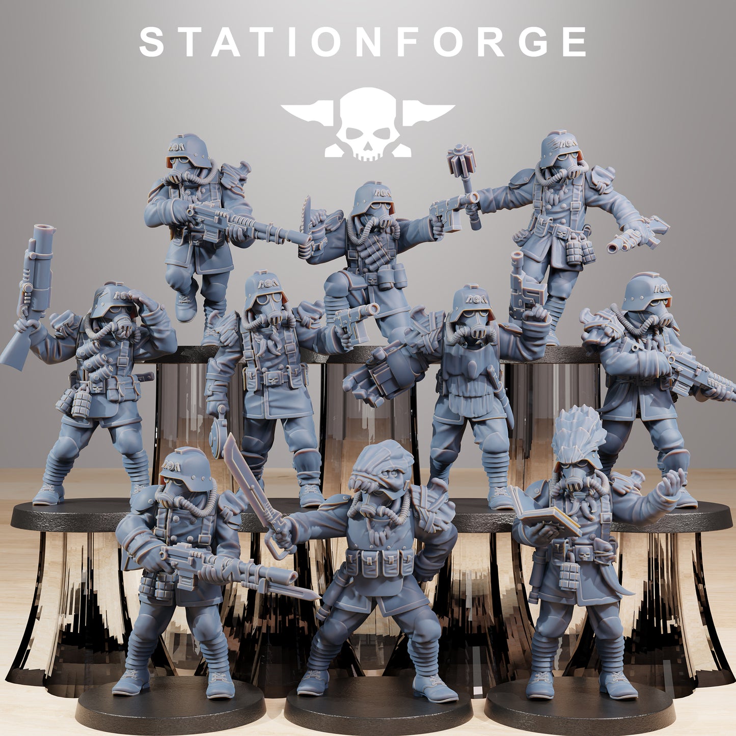 Grimguard Xenarid Hunters (10) | Empire Guard - Human Defense Force - Stationforge