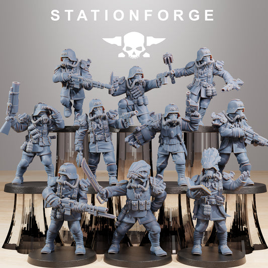 Grimguard Xenarid Hunters (10) | Empire Guard - Human Defense Force - Stationforge