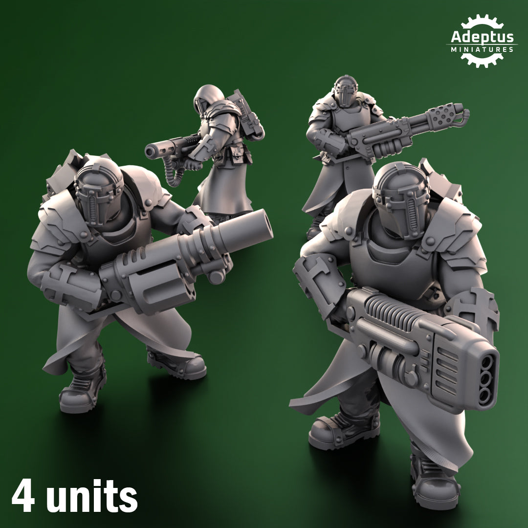 Crusaders Covenant - Empire Guard - Human Defense Force - Adeptus Miniatures