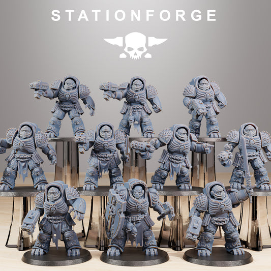 Socratis Doom Reapers Vanguard | Socratis Knights (10) - MKX Prime Brothers - Stationforge - 3d Printed Mini Marines