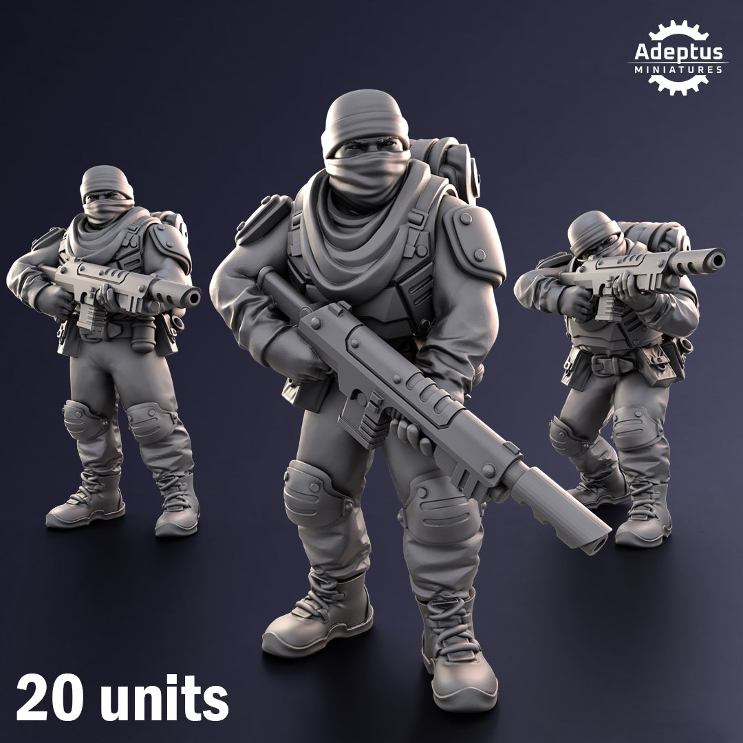 Sandshroud - Empire Guard - Human Defense Force - Adeptus Miniatures