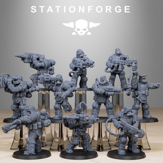 Grimguard Armored Squad Reborn (10) | Empire Guard - Human Defense Force - Stationforge