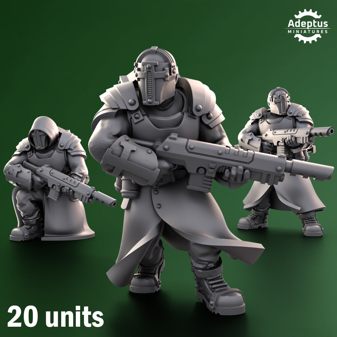 Crusaders Covenant - Empire Guard - Human Defense Force - Adeptus Miniatures