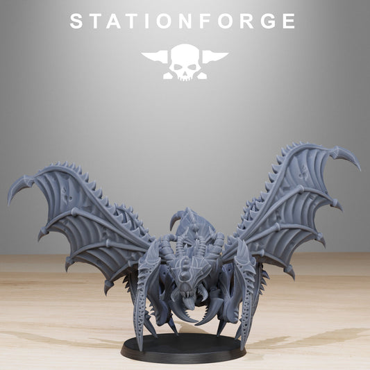 Flying Crawlers Xenarids | Alien Hives (10) - Stationforge | 3D-printed Miniatures