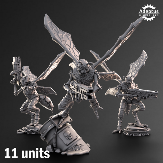 Death Stingers (11) - Dao Union Auxiliary - Adeptus Miniatures - Xenos