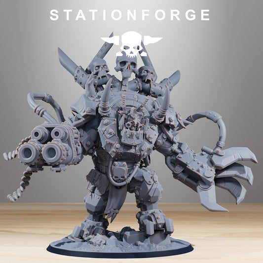 Troll Boss Orkaz | Space Orcs (1) - Stationforge | 3D-printed Miniatures