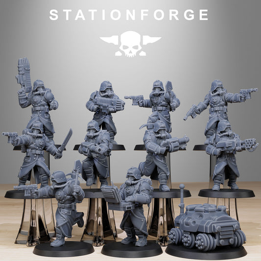Grimguard Bombardiers (10) | Empire Guard - Human Defense Force - Stationforge