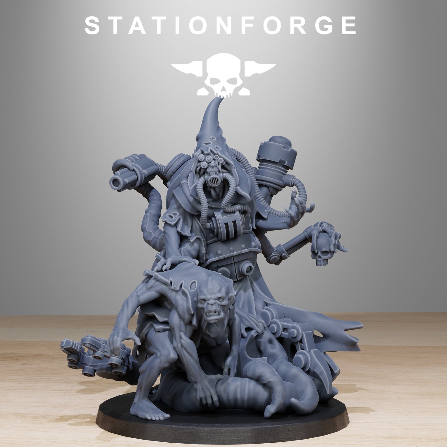Xentari Scavenger Lotharius | Alien Hives (1) - Stationforge | 3D-printed Miniatures