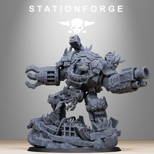 Grand Nutta 2.0 Orkaz | Space Orcs (1) - Stationforge | 3D-printed Miniatures