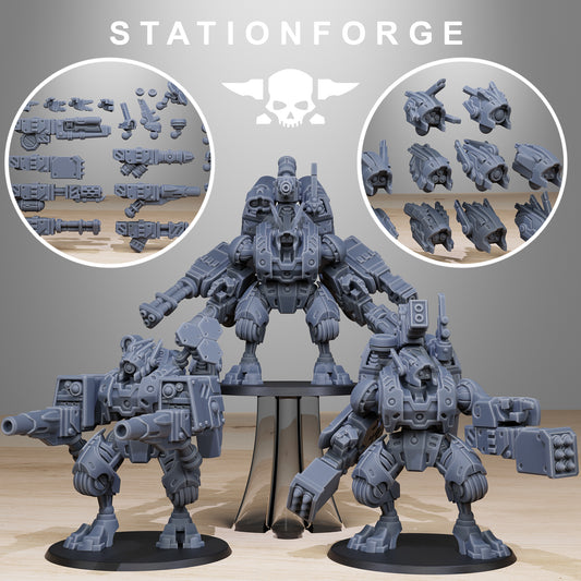 Tairon Mk1 Mechs | Mechs (3) - Dao Union - Stationforge - Xenos