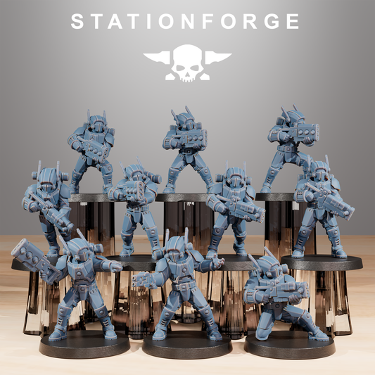 Tairon Infantry | Guy'vesa (10) - Dao Union - Stationforge - Xenos