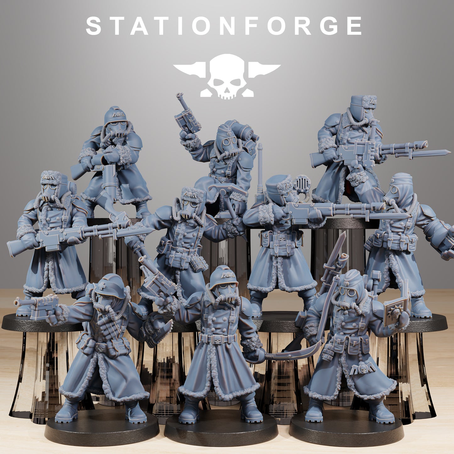 Grimguard Frostwatch Infantry (10) | Empire Guard - Human Defense Force - Stationforge