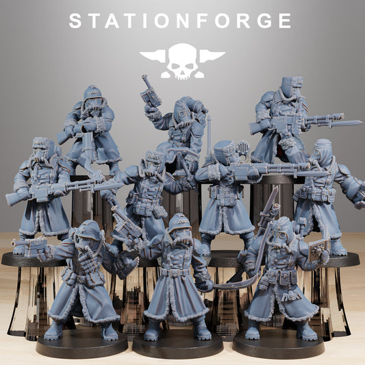 Grimguard Frostwatch Infantry (10) | Empire Guard - Human Defense Force - Stationforge