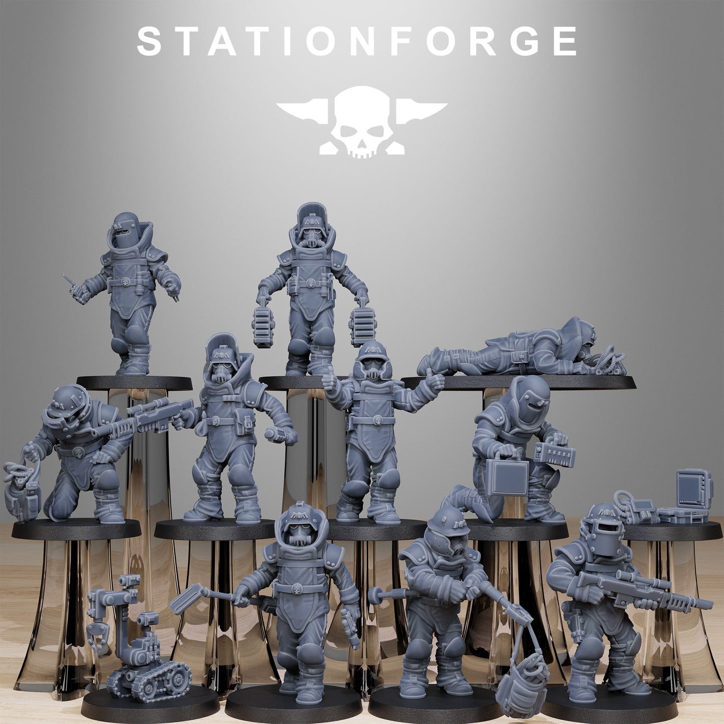 Grimguard Bomb Squad (10) | Empire Guard - Human Defense Force - Stationforge