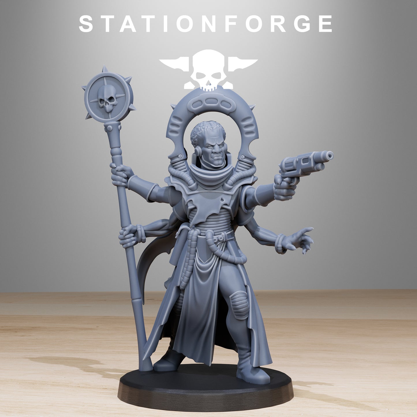 Xentari Cultist | Alien Hives (1) - Stationforge | 3D-printed Miniatures