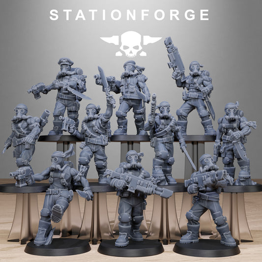 Grimguard Jungle Fighters 2 (10) | Empire Guard - Human Defense Force - Stationforge