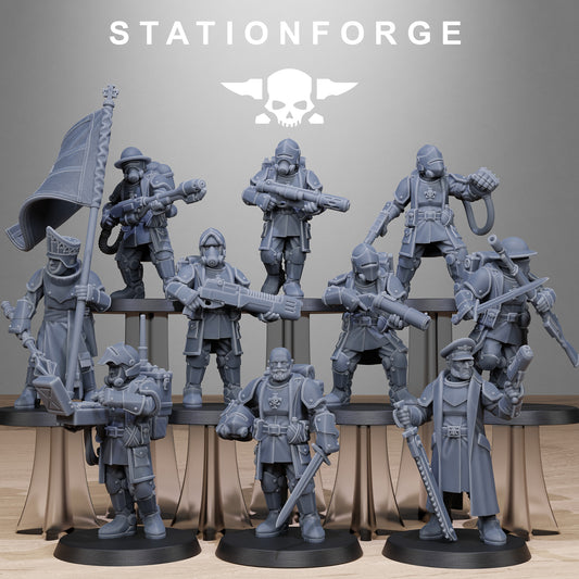 Royalguard Enforcers (10) | Empire Guard - Human Defense Force - Stationforge