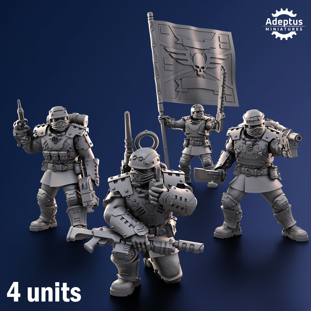 Steelstorm Regiment - Empire Guard - Human Defense Force - Adeptus Miniatures