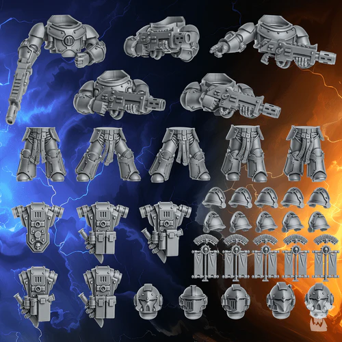 Princeps Cohort | Millennium Wars (10) - Battle Brothers - DakkaDakka - 3D Printed Mini Marines