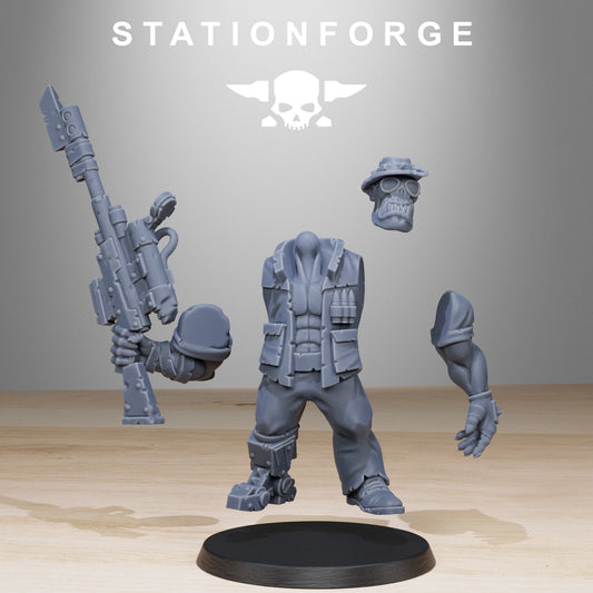 Team Fighters Orkaz | Space Orcs (11) - Stationforge | 3D-printed Miniatures