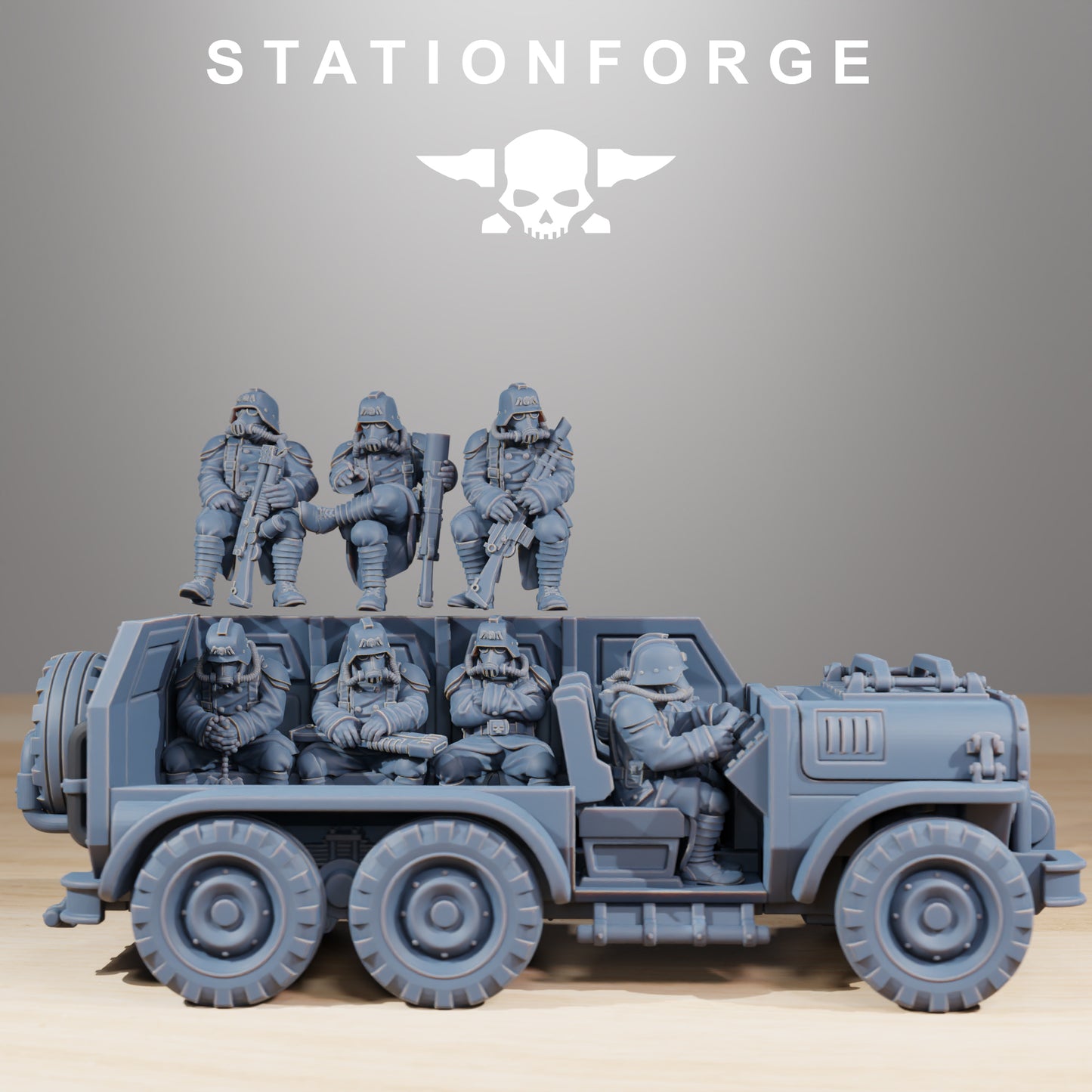 Grimguard Armored Vehicle (1) | Empire Guard - Human Defense Force - Stationforge
