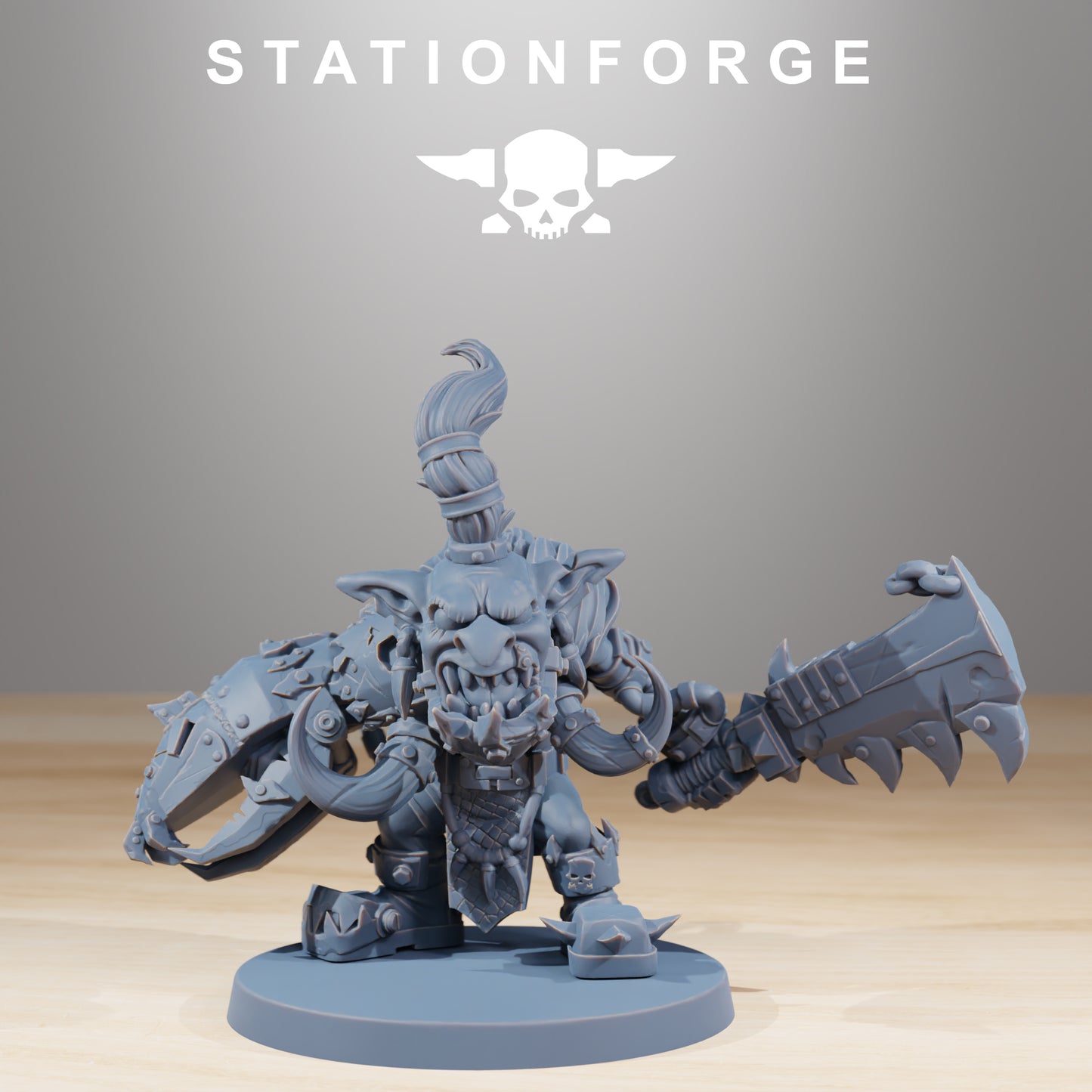 Berserkers Gobs | Space Orcs (11) - Stationforge | 3D-printed Miniatures