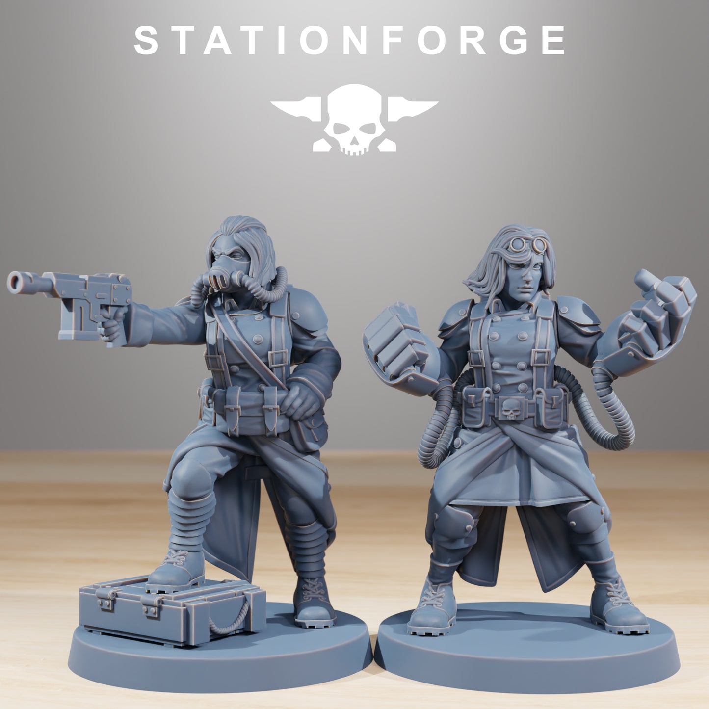 Grimguard Battle Sisters (10) | Empire Guard - Human Defense Force - Stationforge