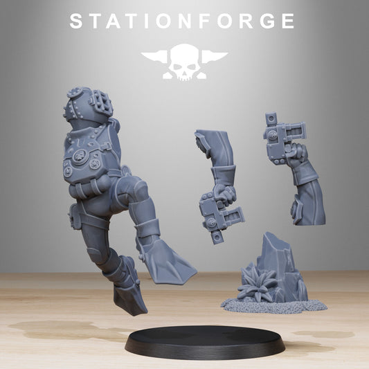 Grimguard Divers (10) | Empire Guard - Human Defense Force - Stationforge