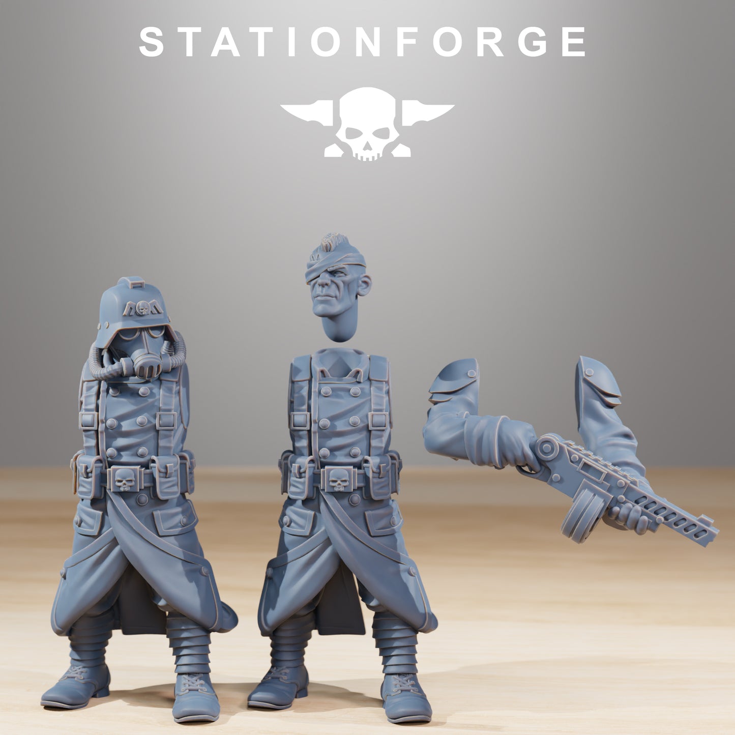 Grimguard Combatants (10) | Empire Guard - Human Defense Force - Stationforge