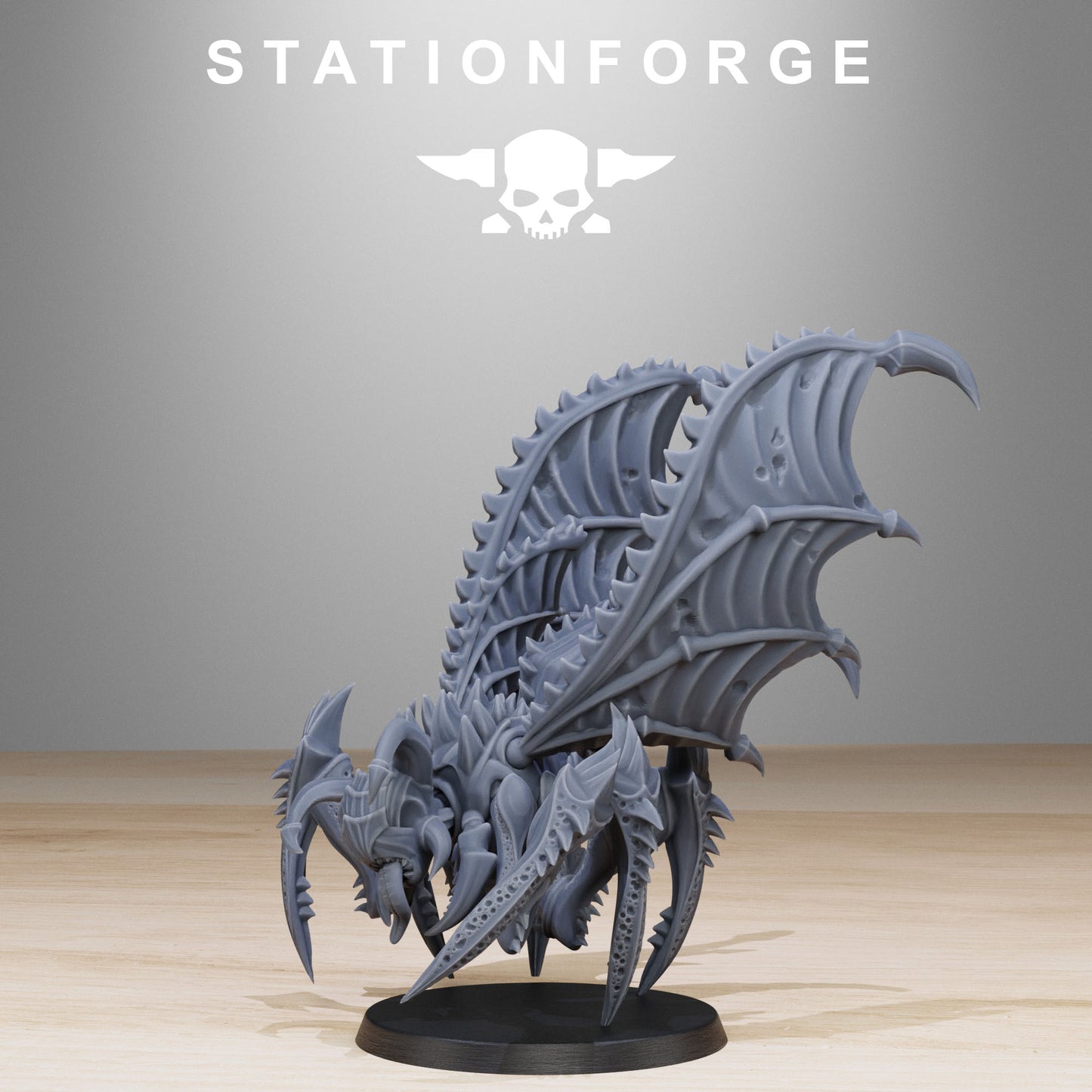 Flying Crawlers Xenarids | Alien Hives (10) - Stationforge | 3D-printed Miniatures