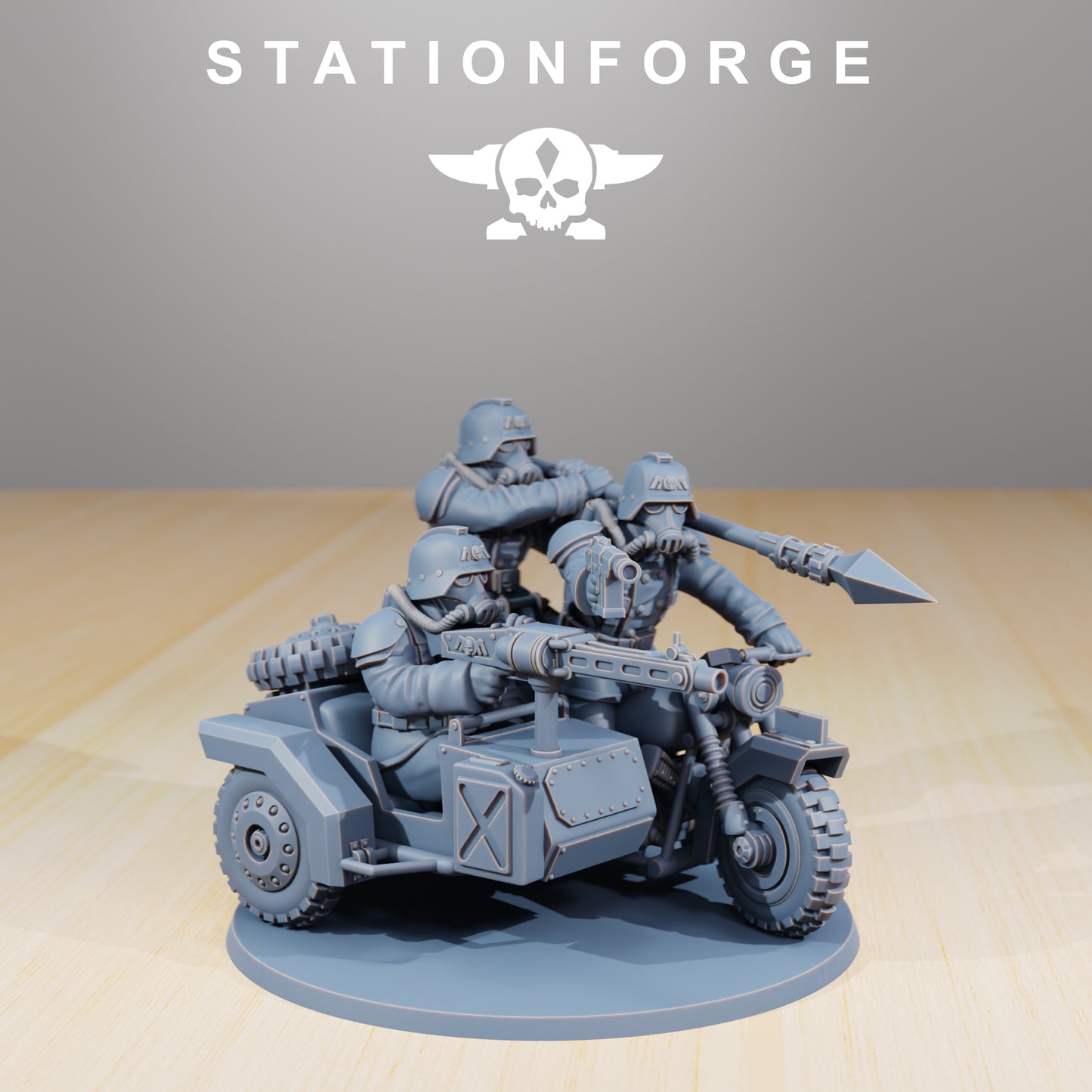 Grimguard Deathbikers (10) | Empire Guard - Human Defense Force - Stationforge