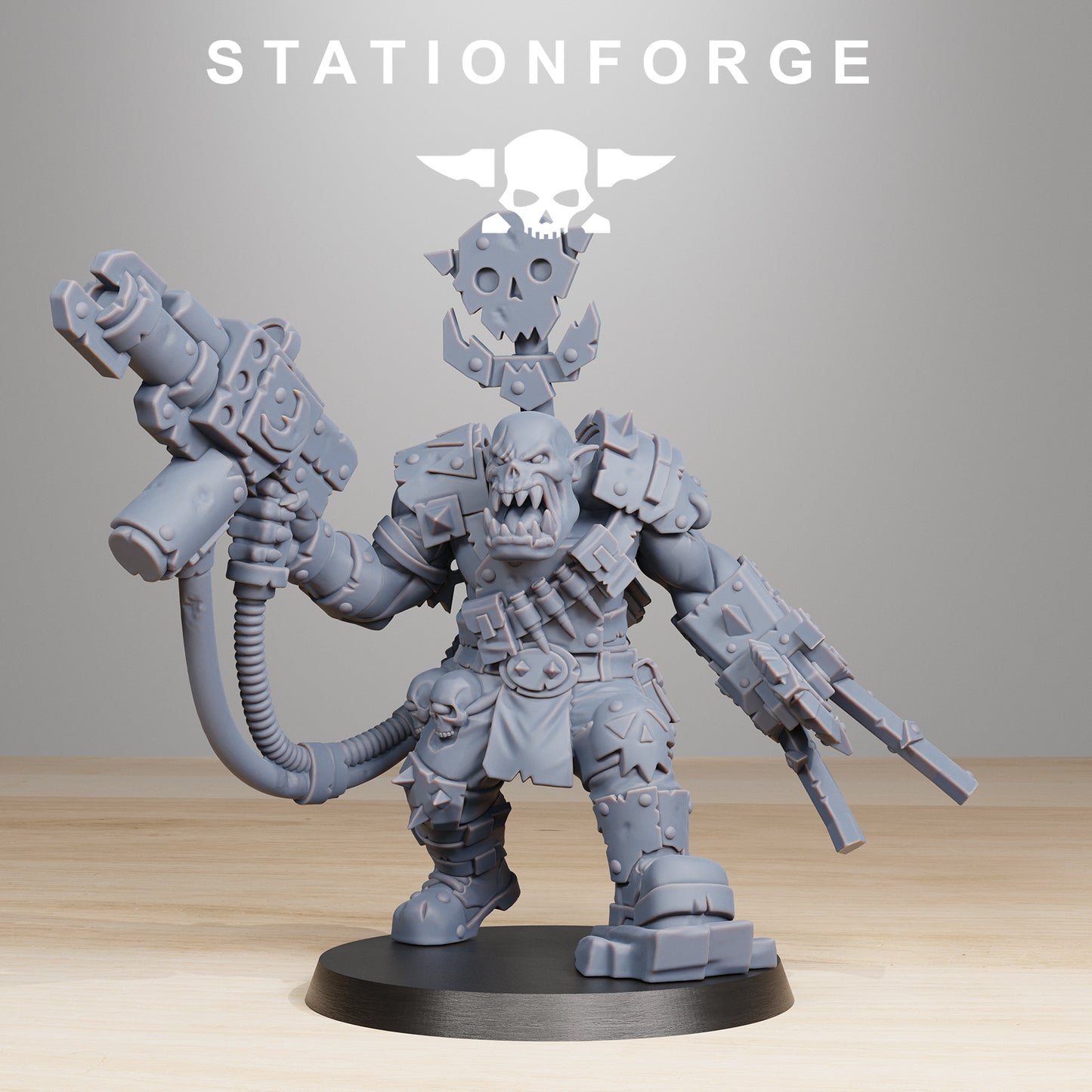 BlackSkull Orkaz | Space Orcs (1) - Stationforge | 3D-printed Miniatures