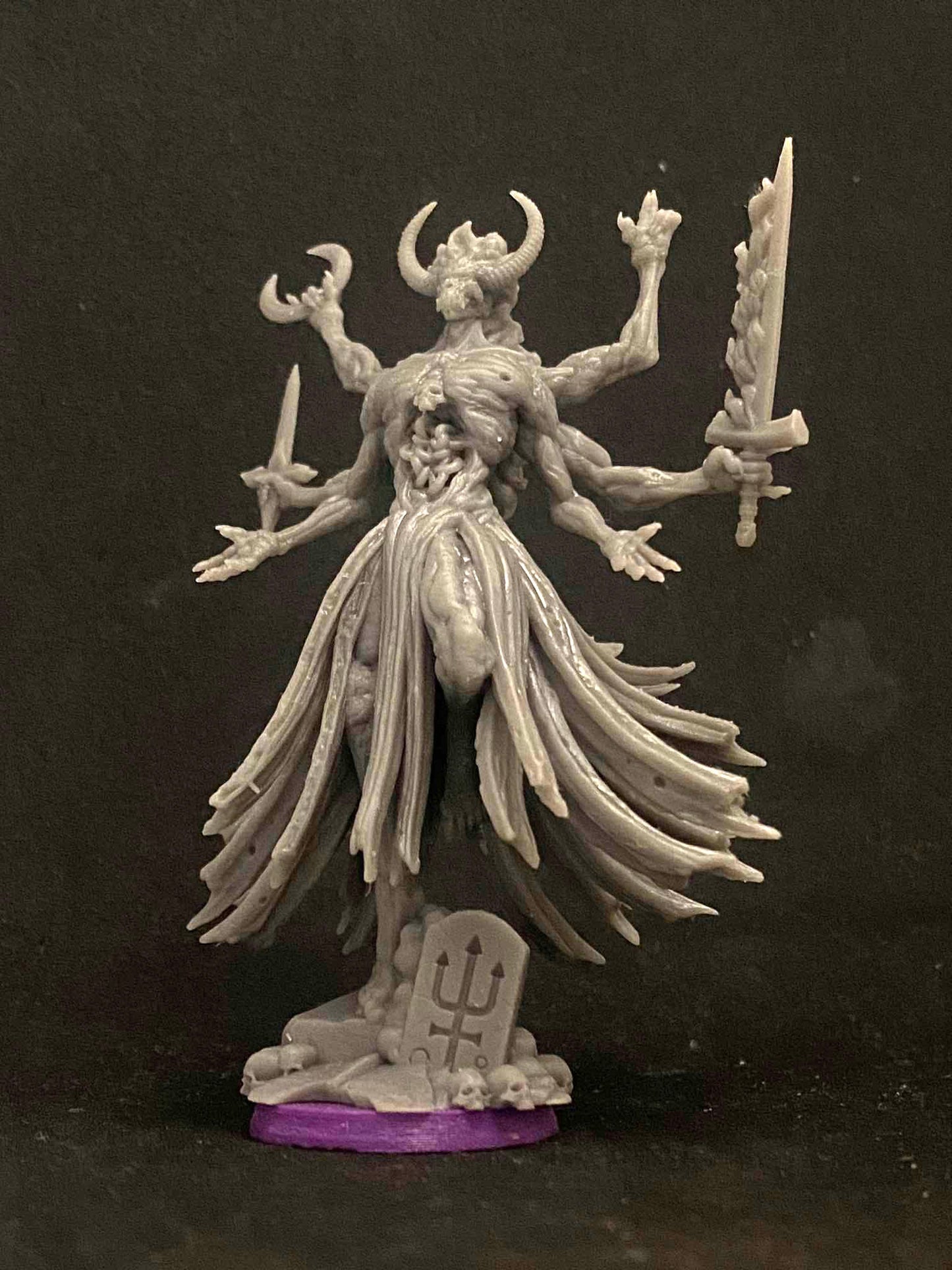 Baphoment Sorcerer (1) - Court of the Seven Headed Serpent - Trench Crusade - Papsikels