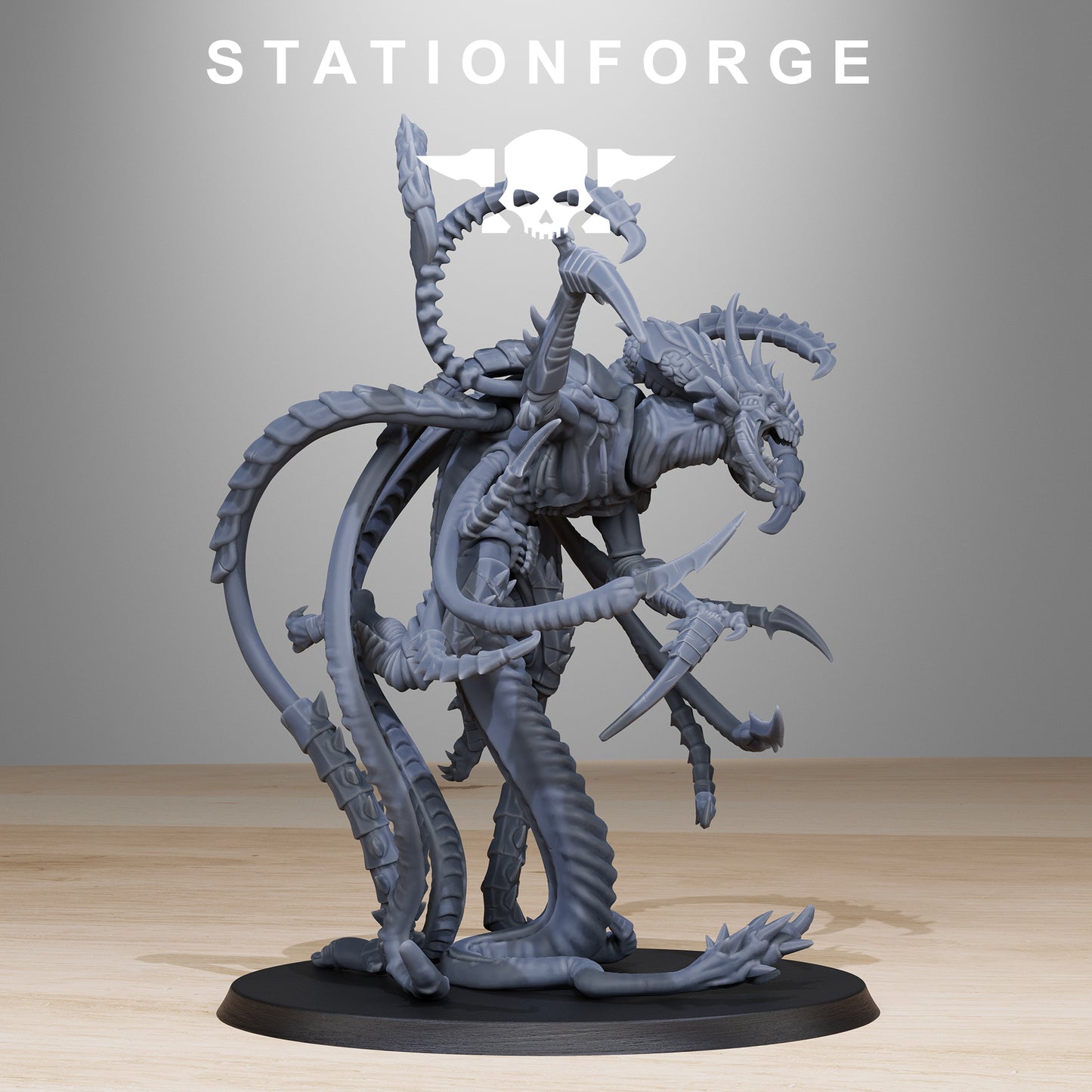 Assassin Xenarid | Alien Hives (1) - Stationforge | 3D-printed Miniatures