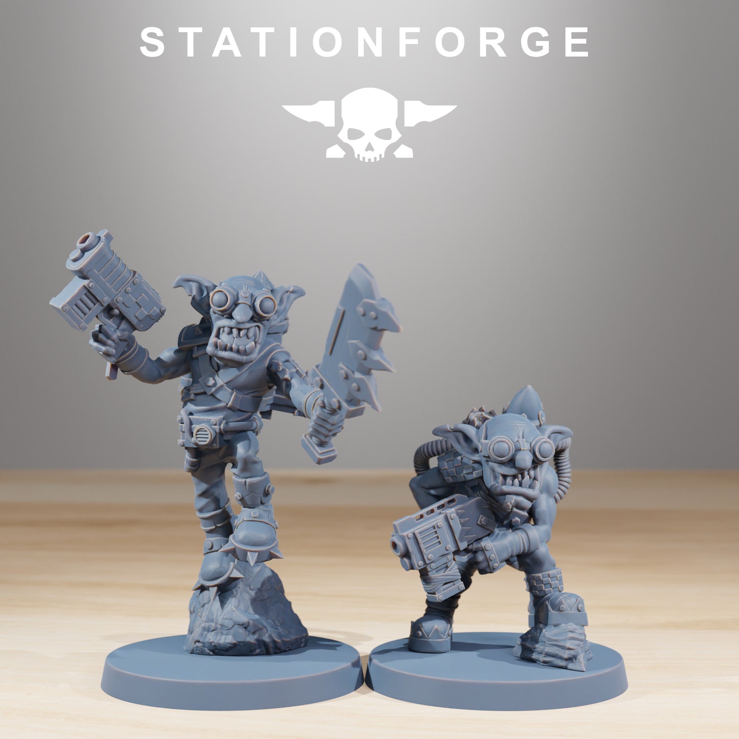 Jesters Gobs | Space Orcs (10) - Stationforge | 3D-printed Miniatures