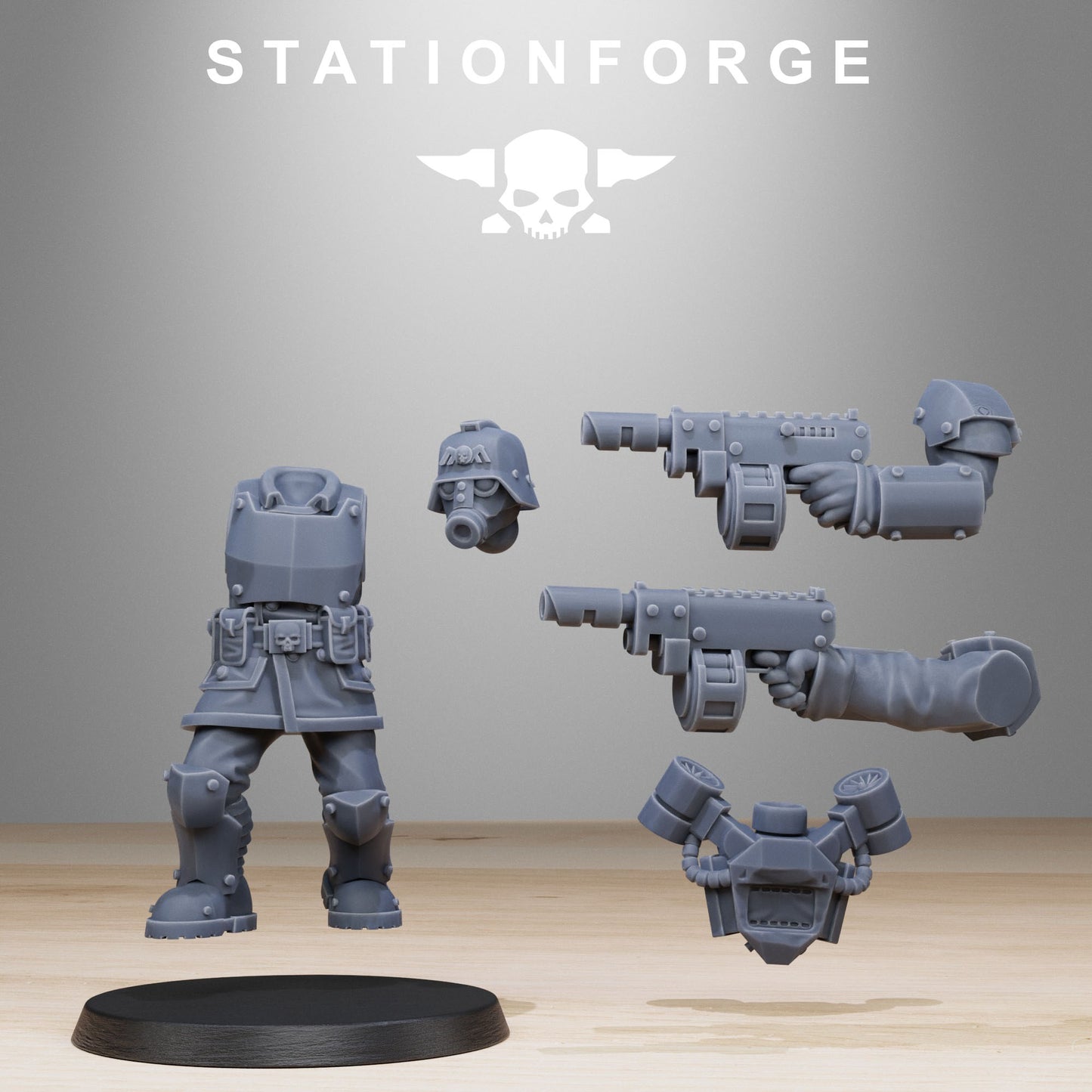 Grimguard Aero Troops (10) | Empire Guard - Human Defense Force - Stationforge