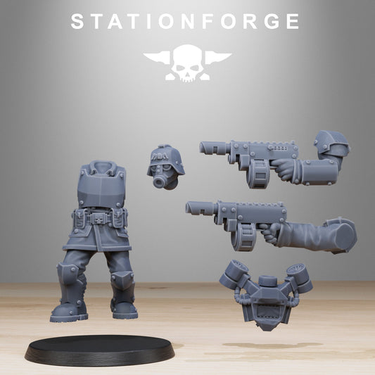 Grimguard Aero Troops (10) | Empire Guard - Human Defense Force - Stationforge