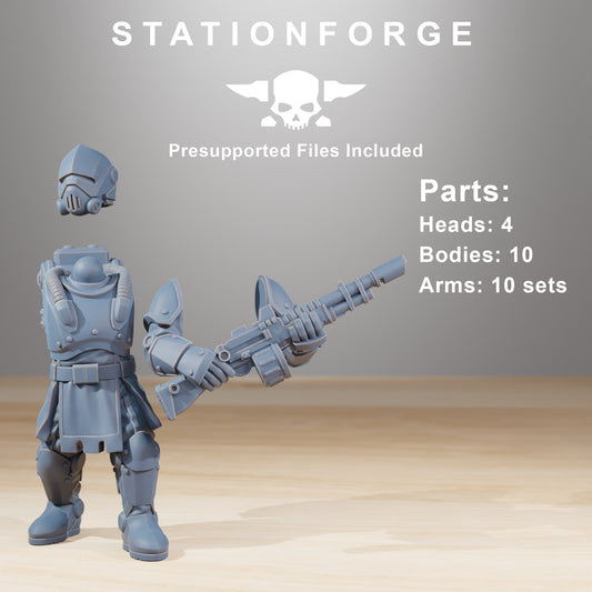 Royalguard Infantry 1 (10) | Empire Guard - Human Defense Force - Stationforge