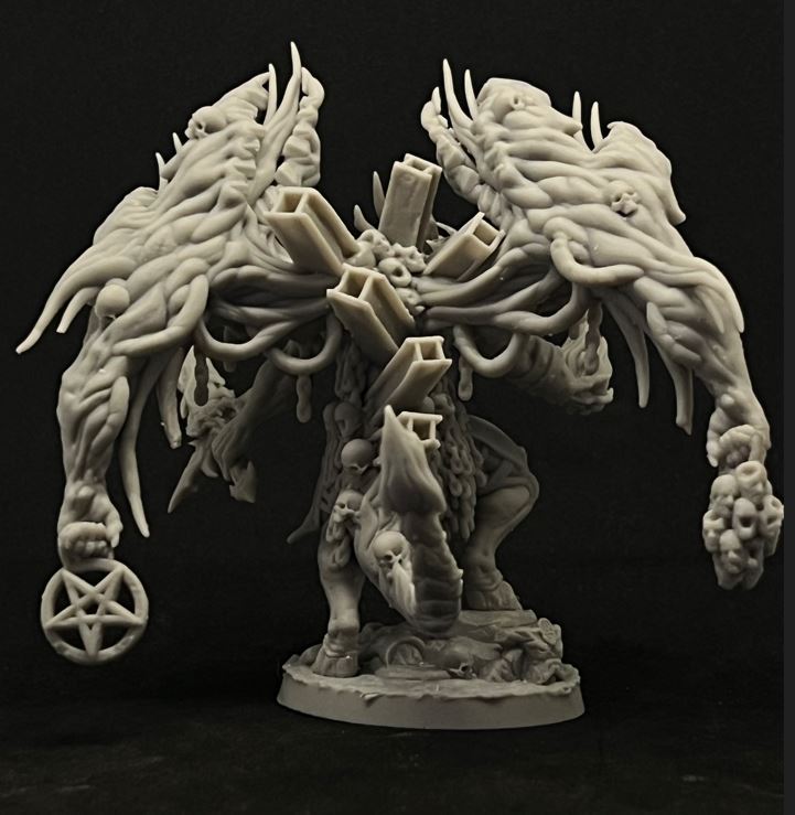 Barkasar Praetor of Brutality (1) - Court of the Seven Headed Serpent - Trench Crusade - Papsikels