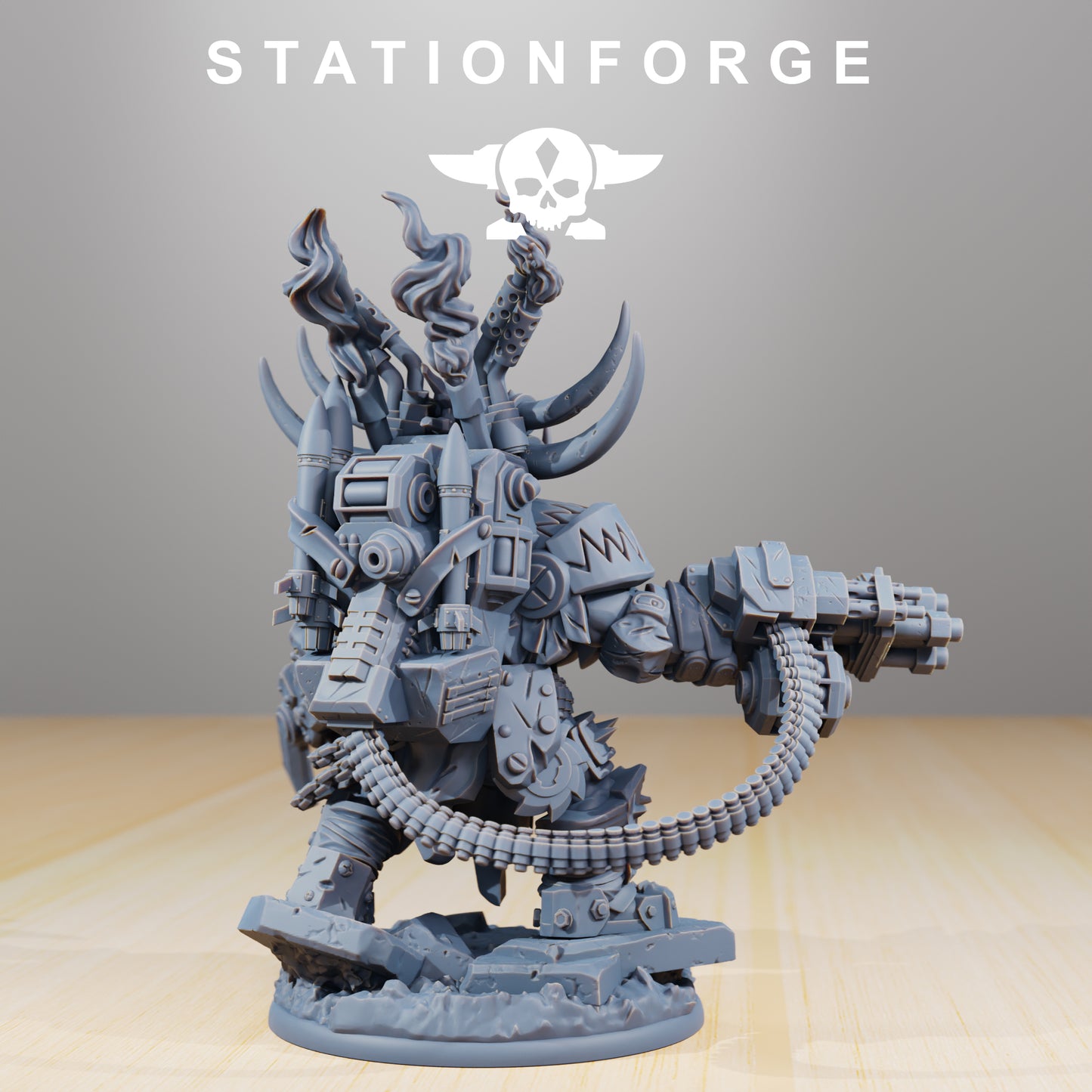 Grand Nutta 1.0 Orkaz | Space Orcs (1) - Stationforge | 3D-printed Miniatures