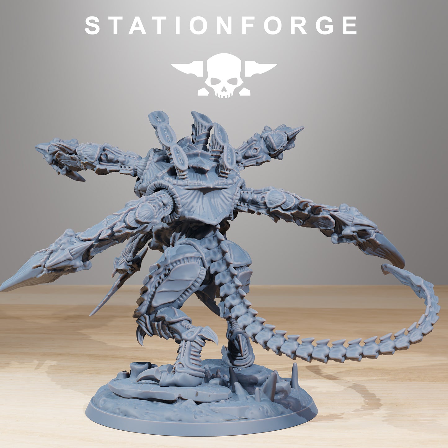 Ravage Howler Xenarid | Alien Hives (1) - Stationforge | 3D-printed Miniatures