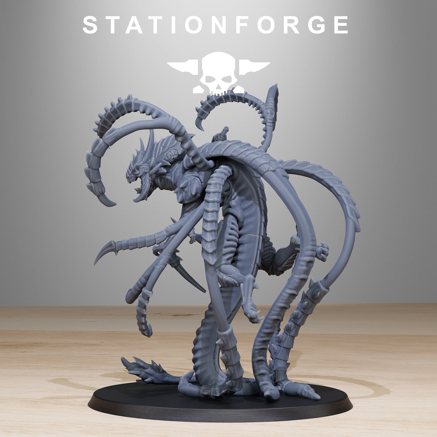 Assassin Xenarid | Alien Hives (1) - Stationforge | 3D-printed Miniatures