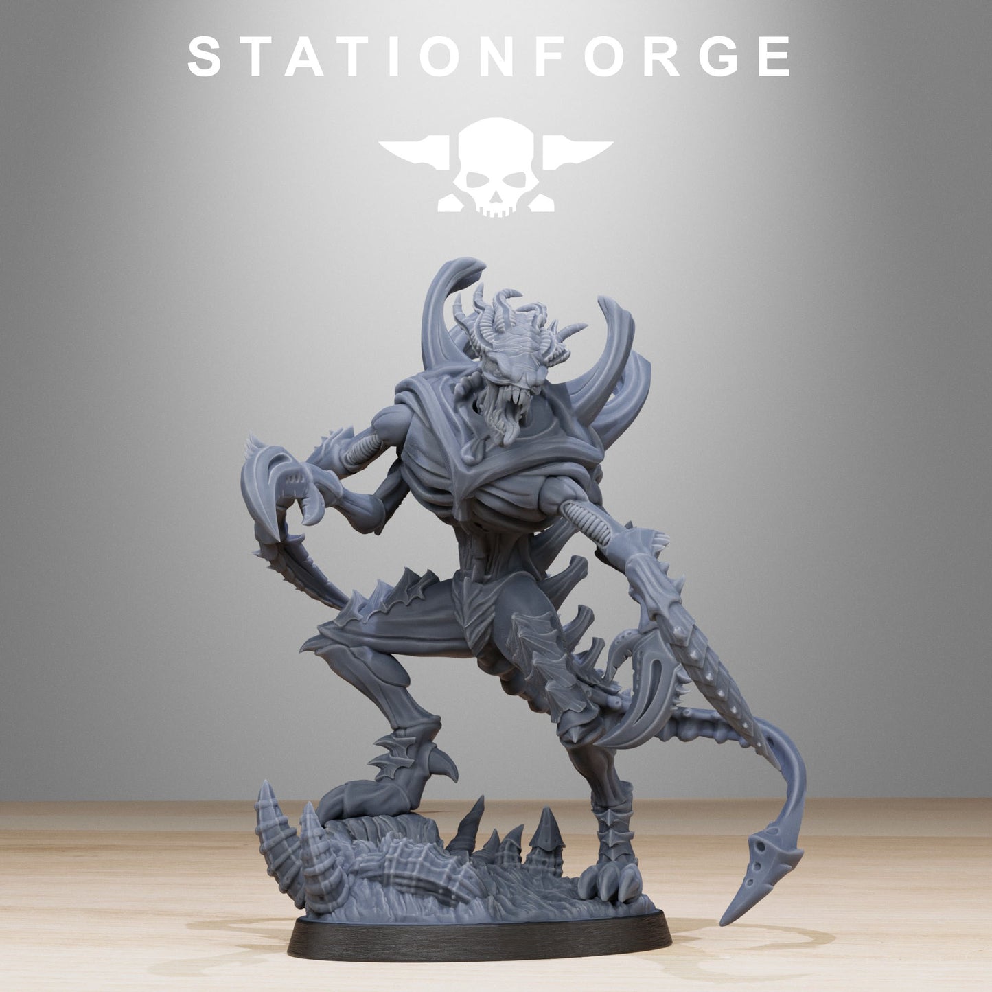 Void Stalker Xenarid | Alien Hives (1) - Stationforge | 3D-printed Miniatures