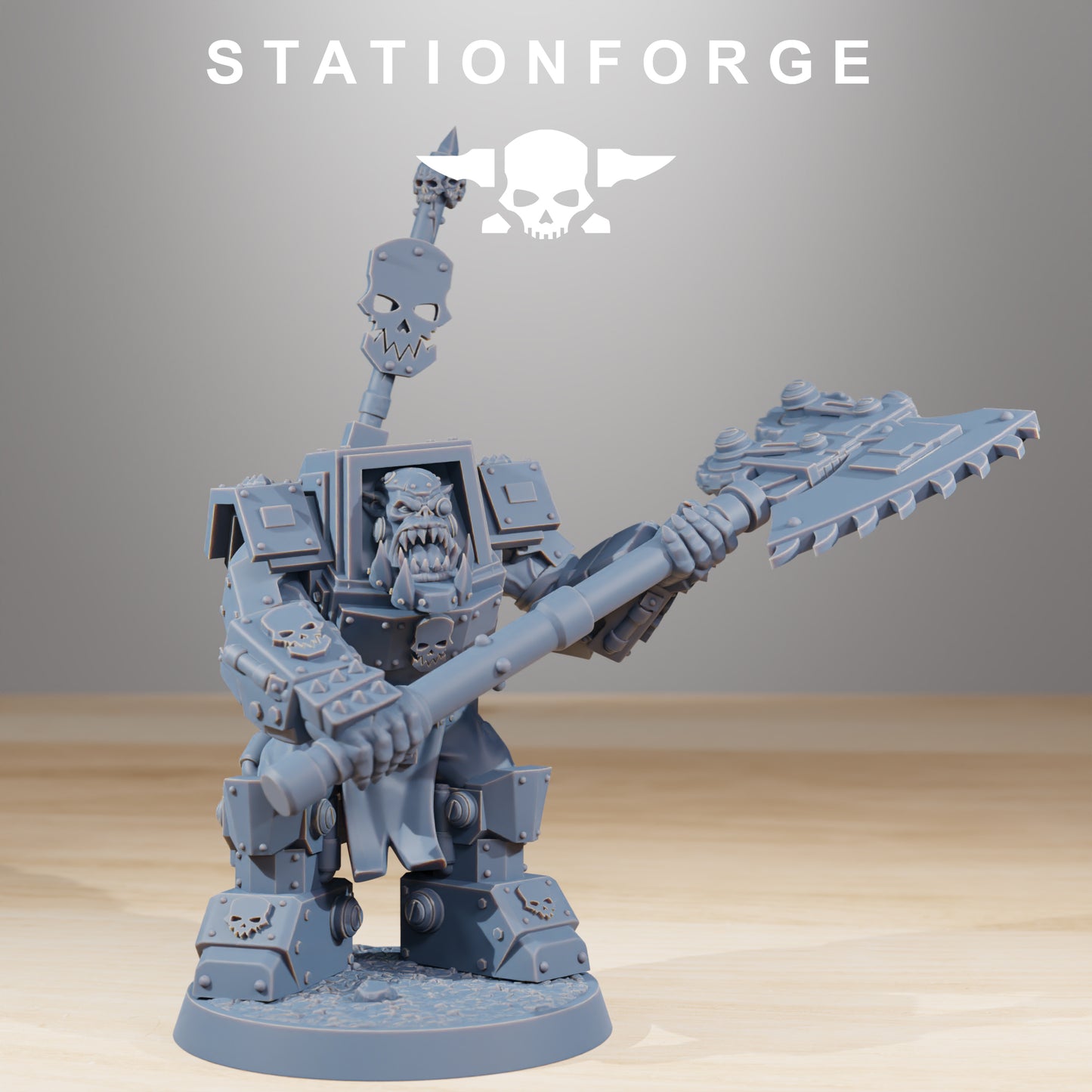 Orkaz Infantry | Space Orcs (11) - Stationforge | 3D-printed Miniatures