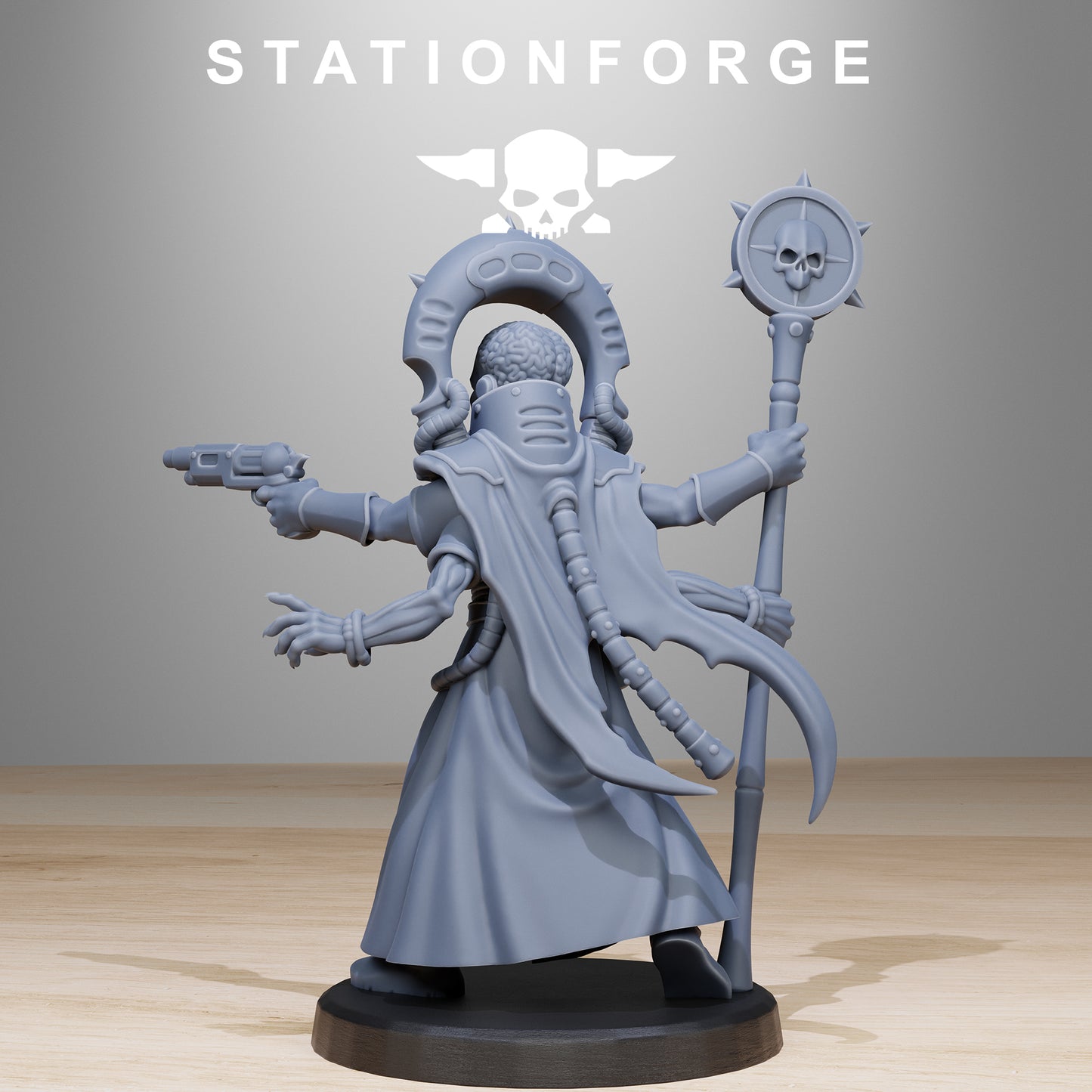 Xentari Cultist | Alien Hives (1) - Stationforge | 3D-printed Miniatures