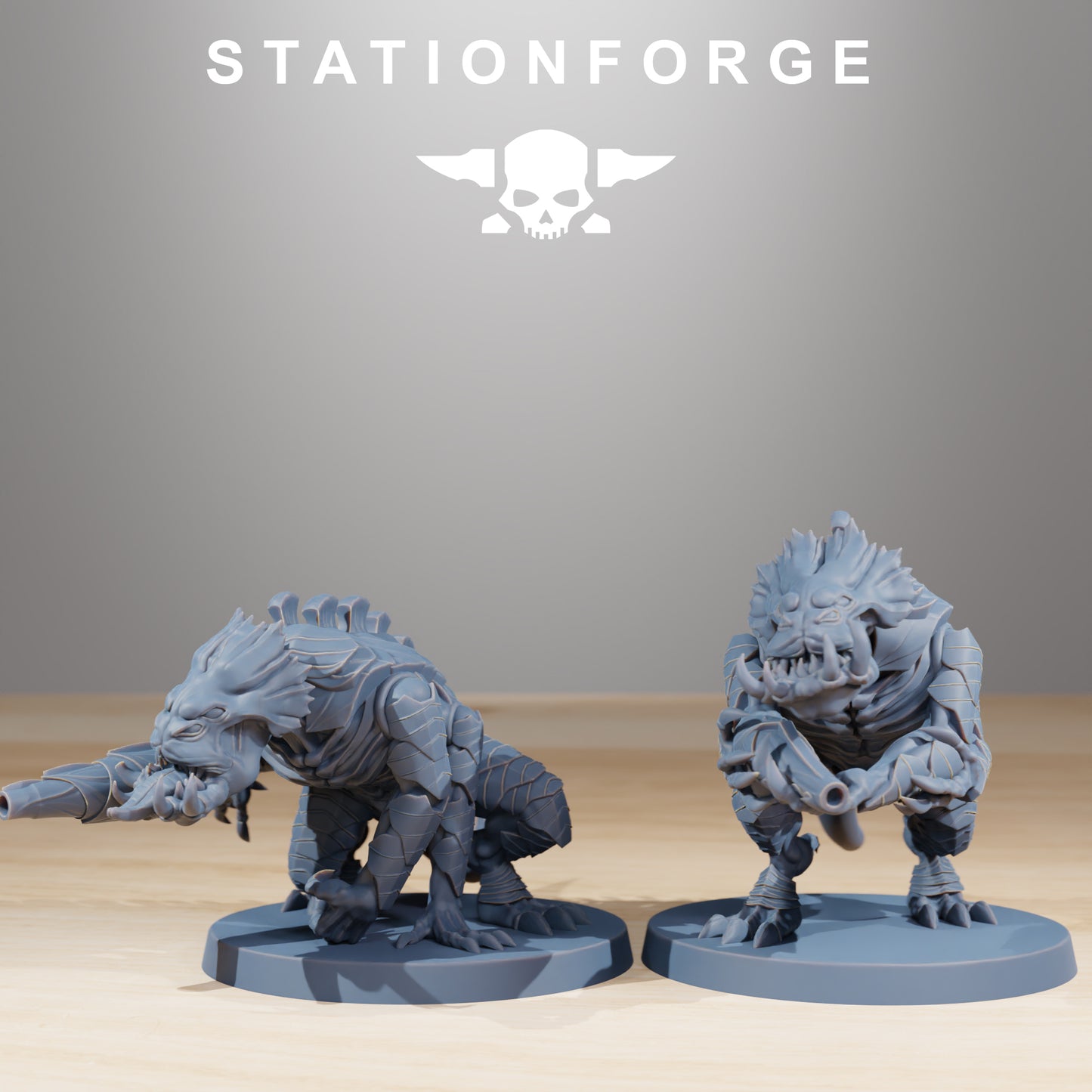 Xenarids Infantry | Alien Hives (10) - Stationforge | 3D-printed Miniatures